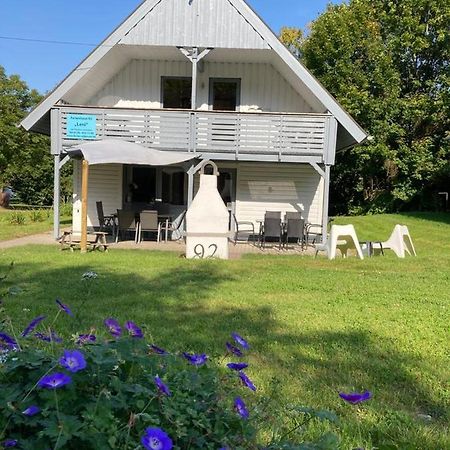 Ferienhaus Am Silbersee Leni Frielendorf Bagian luar foto